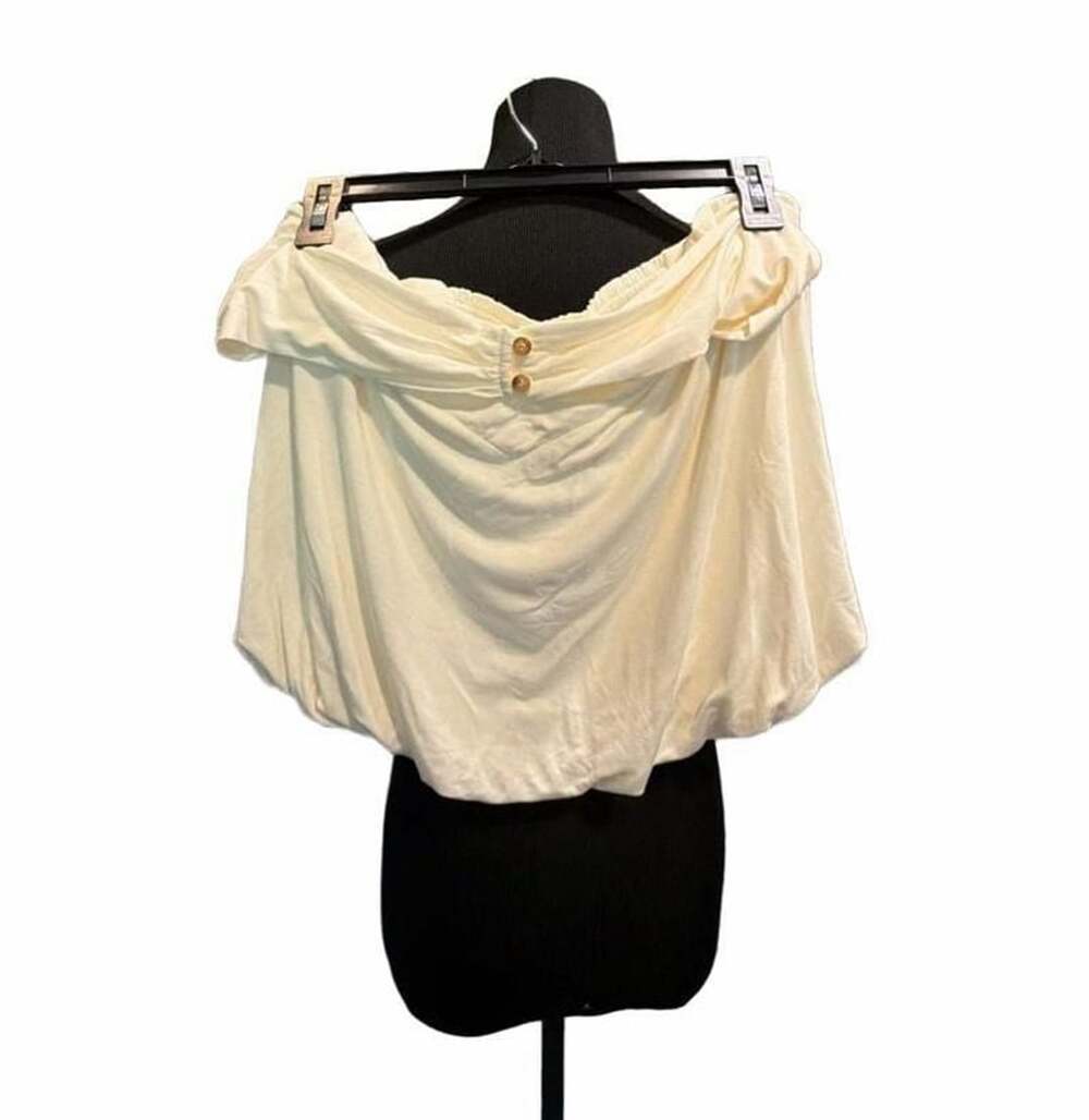 787 Free People Milk Blossom Top Size M
